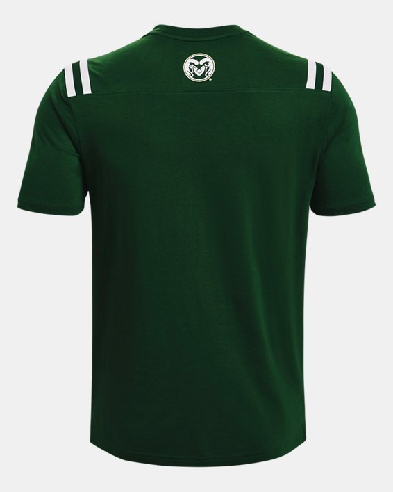 Men's UA Gameday Collegiate Sideline T-Shirt, Green, pdpMainDesktop image number 4